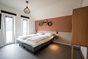 Das Schlafzimmer des Behindertengerechtes Ferienhauses fr 2 Personen in Breskens und Holland